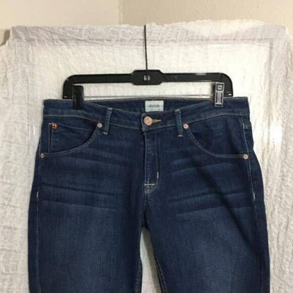 Hudson Cuffed Straight Jeans Size 31 - Picture 4 of 12